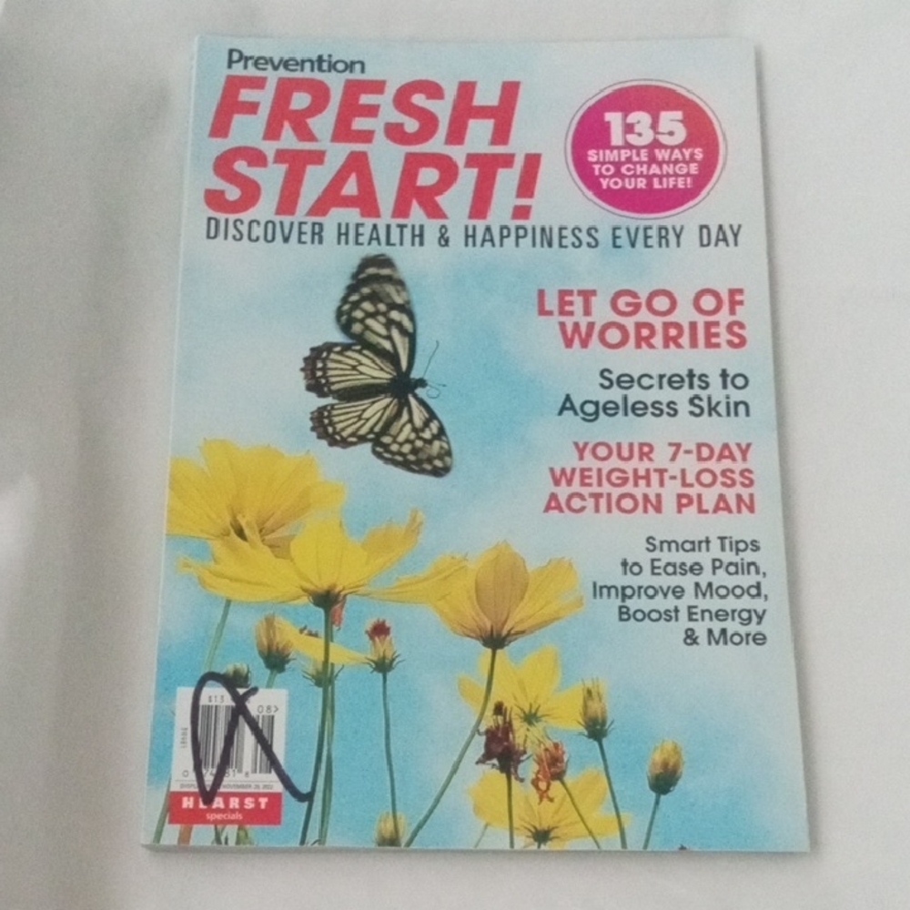 4/$15 Prevention Fresh Start Magazine